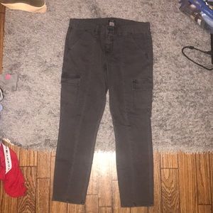 JCREW CARGO PANTS GREY